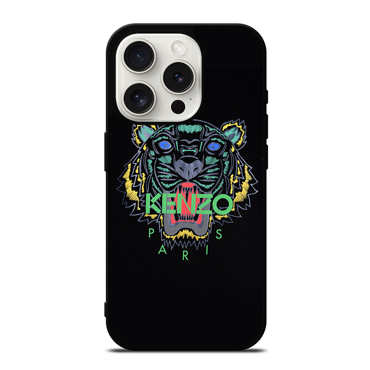 KENZO PARIS LOGO NEW iPhone 15 Pro Case Cover